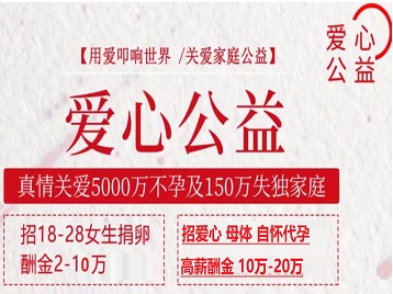 扎兰屯捐卵助孕生子 爱心志愿者招募